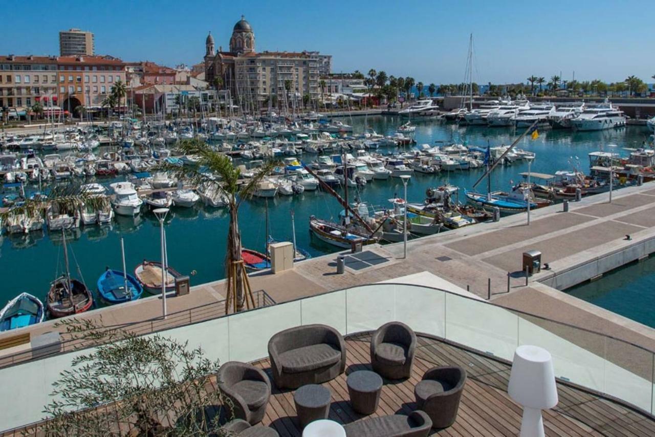 F2 Chambre En Duplex Saint-Raphael  Luaran gambar