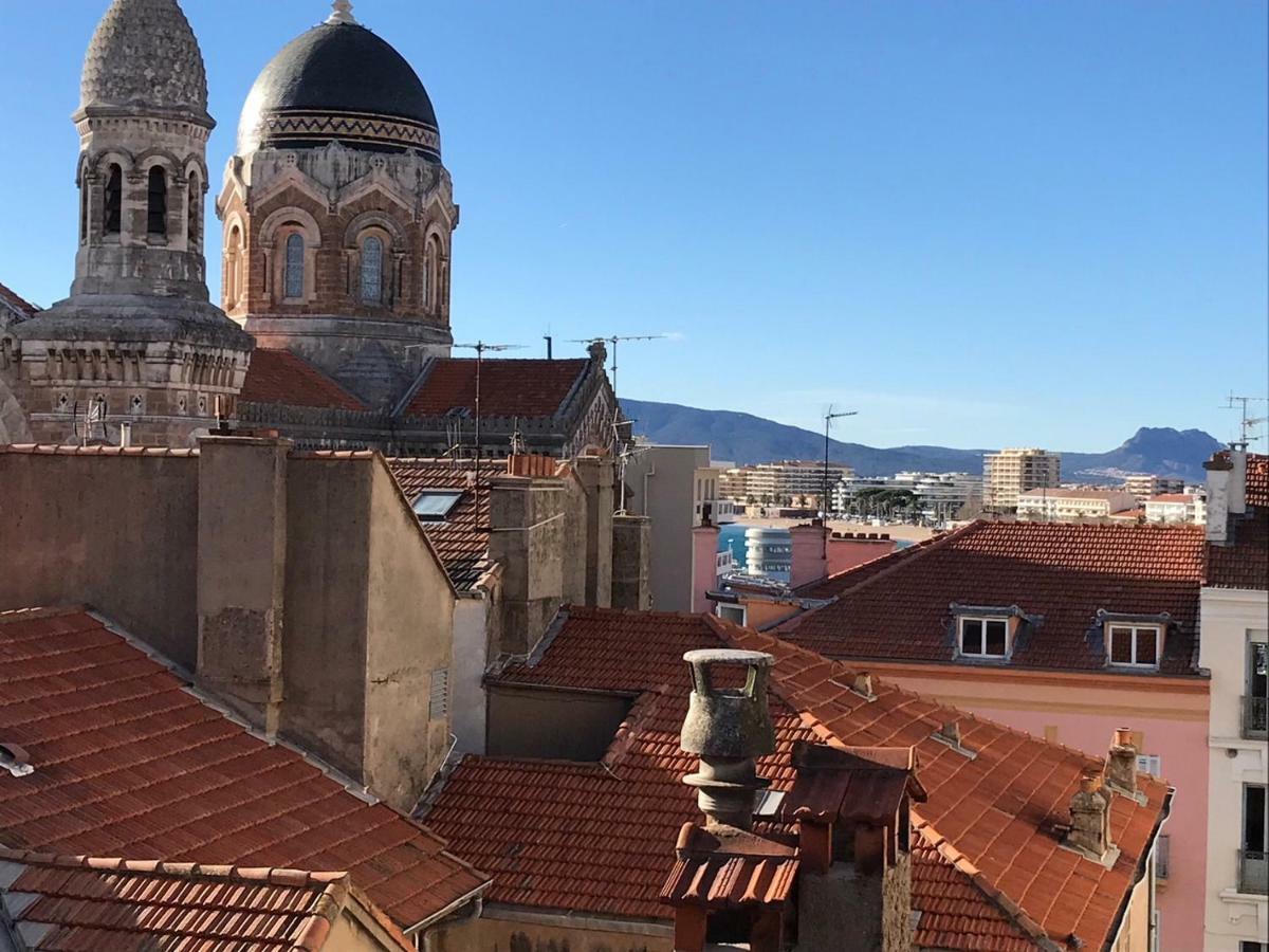 F2 Chambre En Duplex Saint-Raphael  Luaran gambar